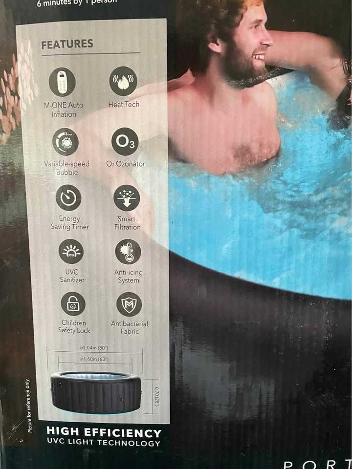 Jacuzzi Dmuchane MSPA Aurora