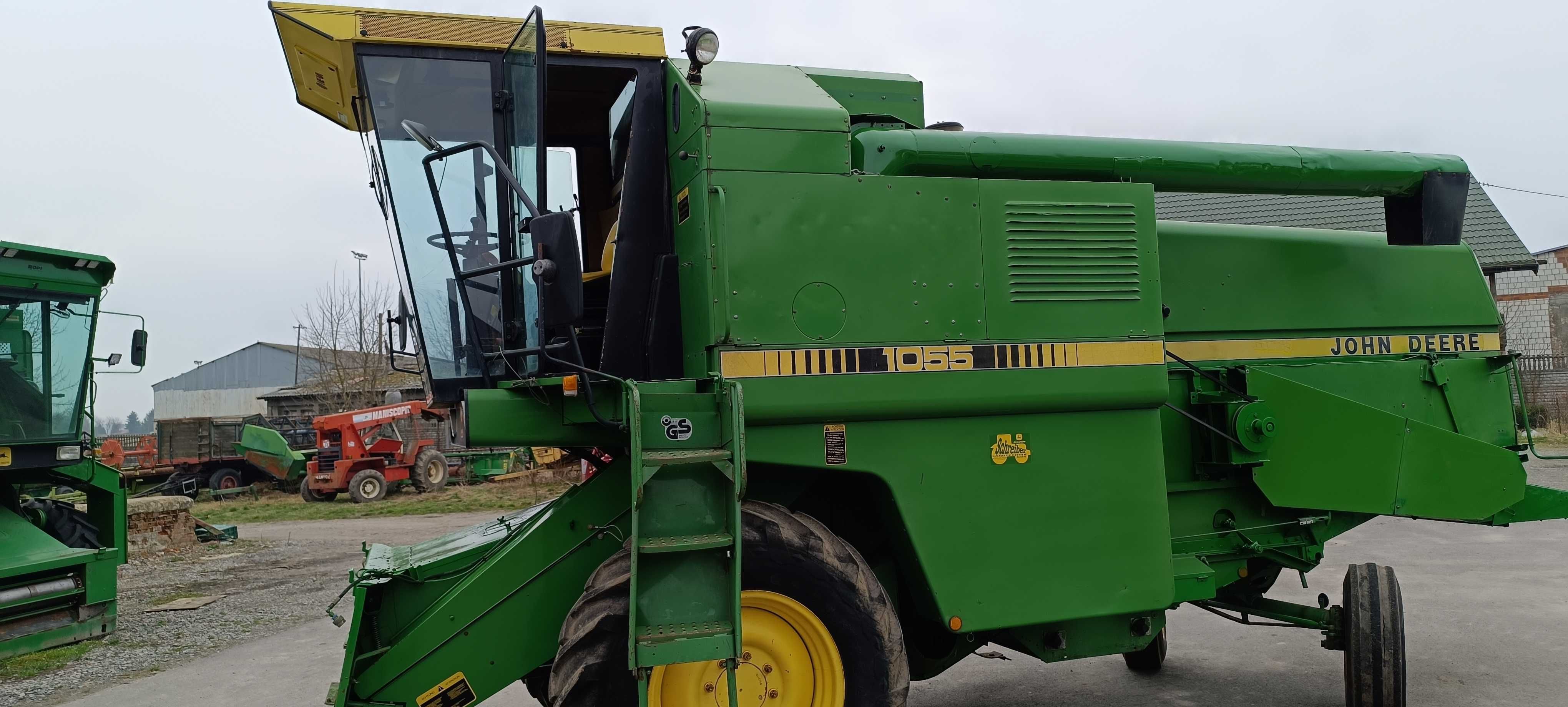 John Deere 1055 heder 3,0m z Niemiec