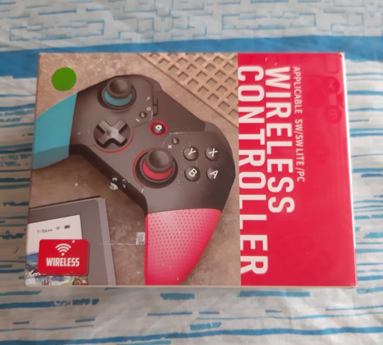 бездротовий контролер, сумісний з Nintendo Switch,Lite та ПК.