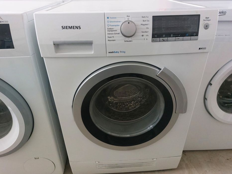 Пральна машина Siemens Q500 з сушкою 7-4кг. глибина 60 см