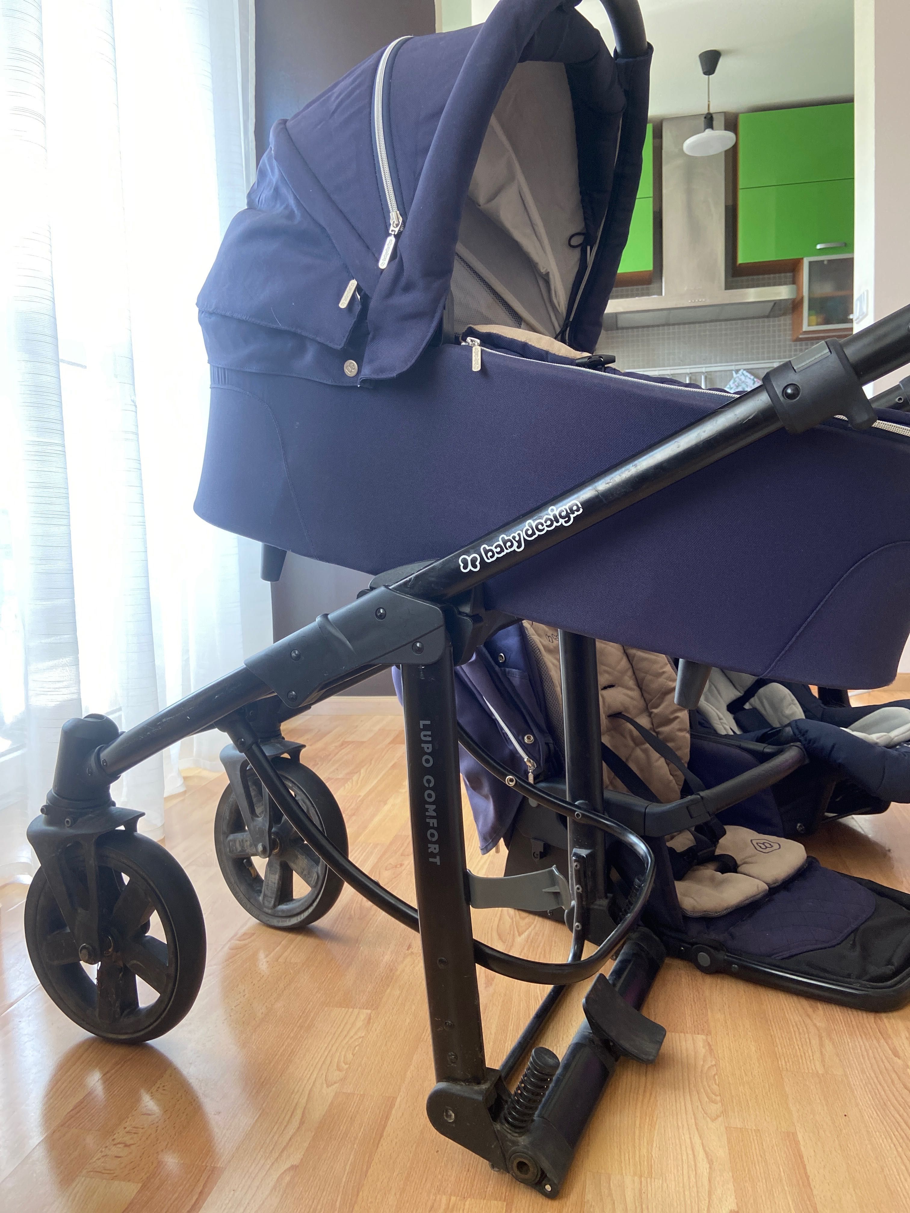 Wózek 3w1 baby design