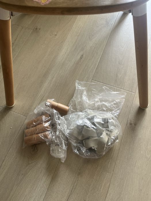 Krzesełko do karmienia dziecięce Evolu 2 drewniane