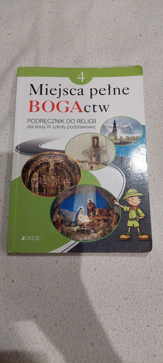 Miejsca pełne BOGActw 4 Religia Podręcznik Elzbieta Kondrak,Boguslaw N