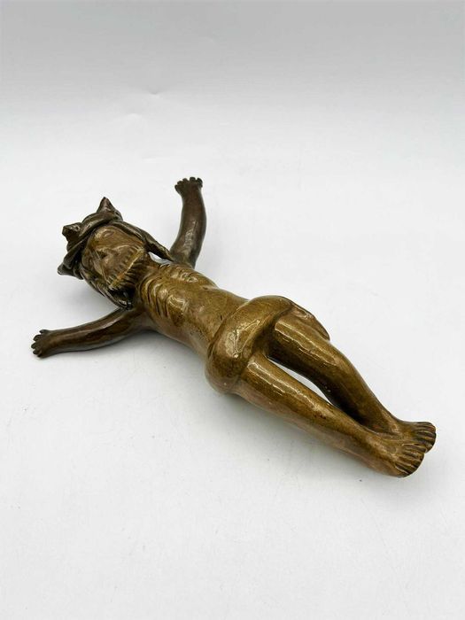 Olaria -placa de parede "Cristo Crucificado"