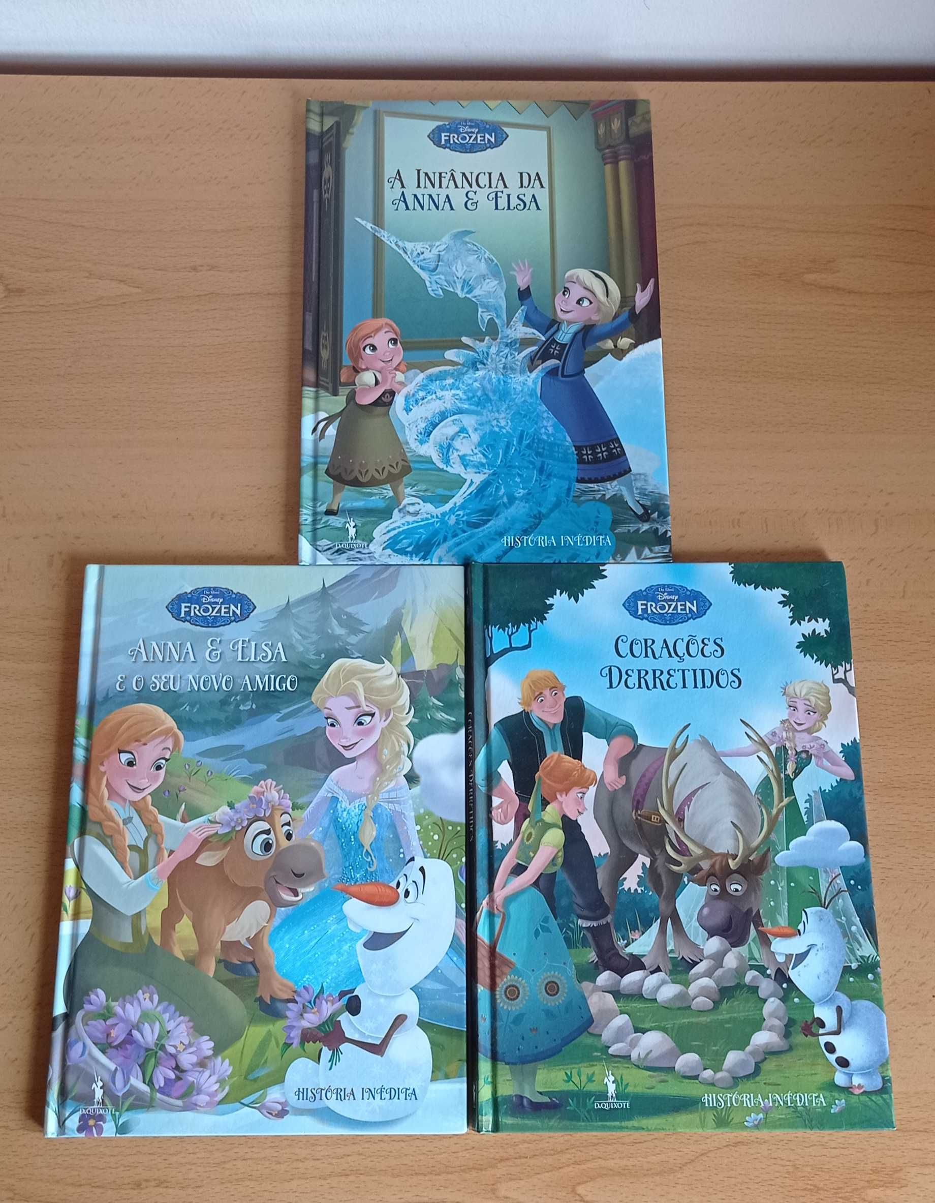 Livros Frozen Disney