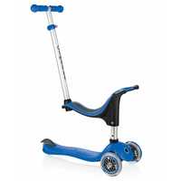 Dziecięca hulajnoga - rower biegowy 4in1 Globber, niebieski