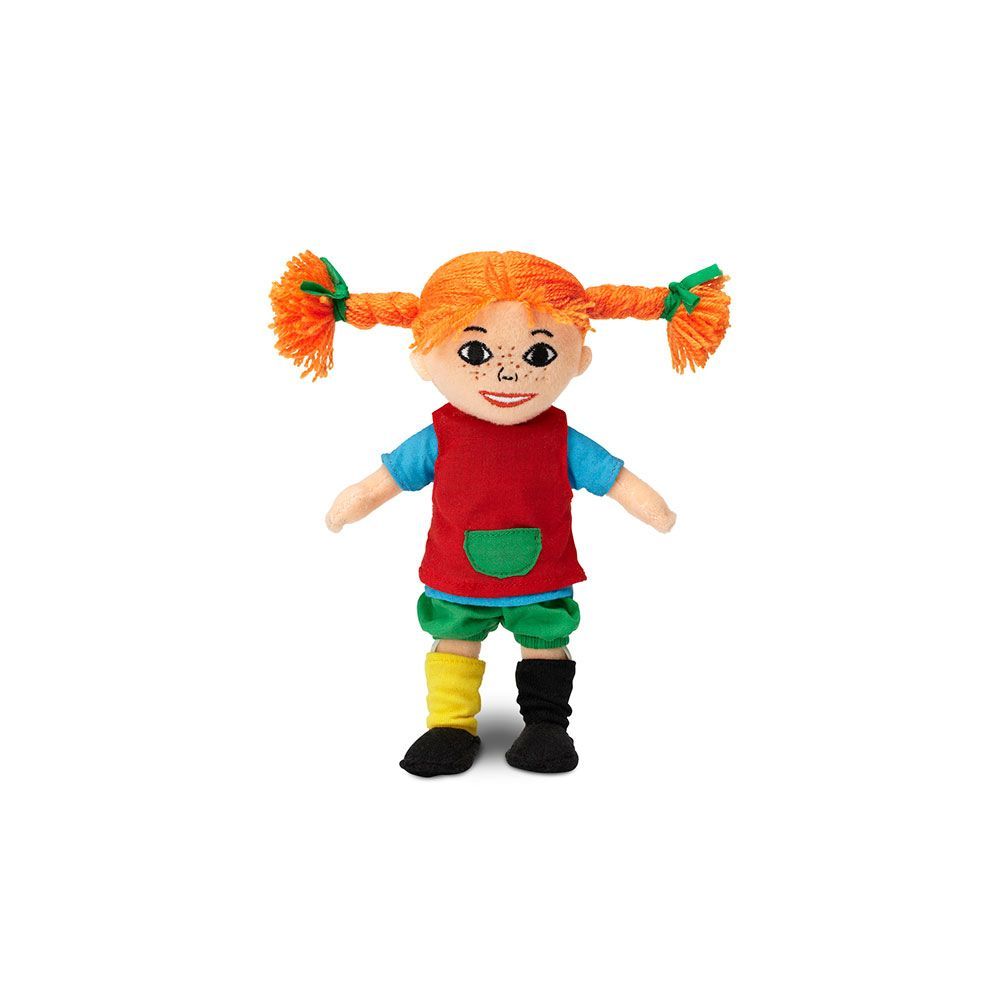 Miękka lalka Pippi Langstrumpf 20 cm, przytulanka, zabawka dla dzieci,