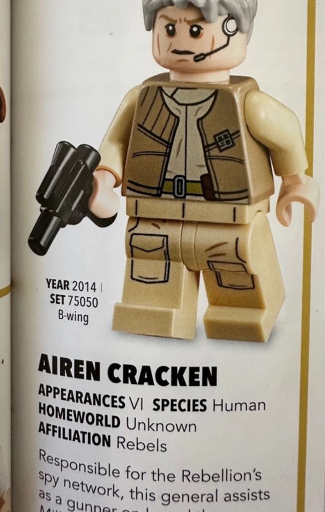 Airen Cracker Lego Star Wars original