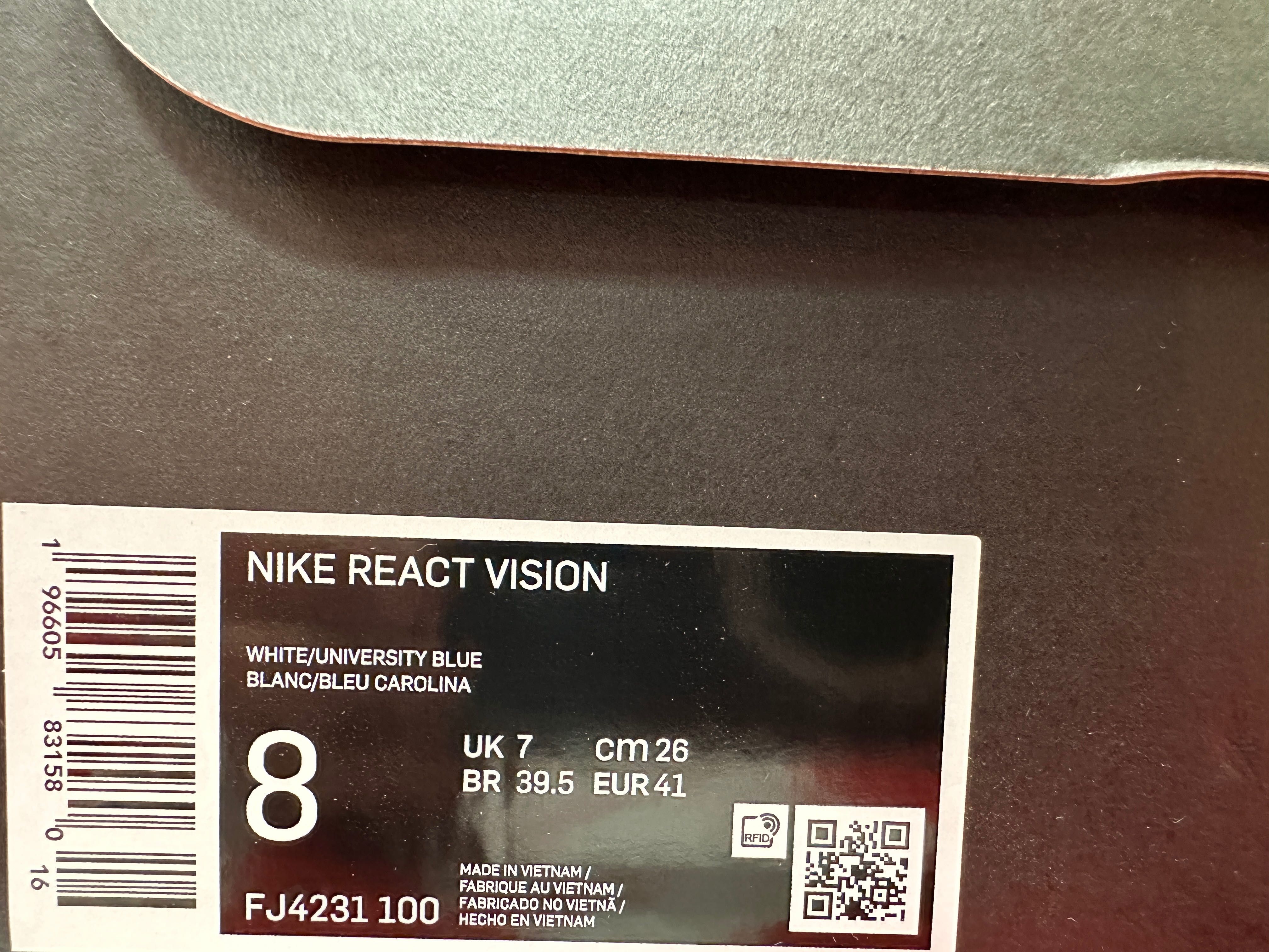 Кросівки Nike React Vision кроссовки FJ4231-100