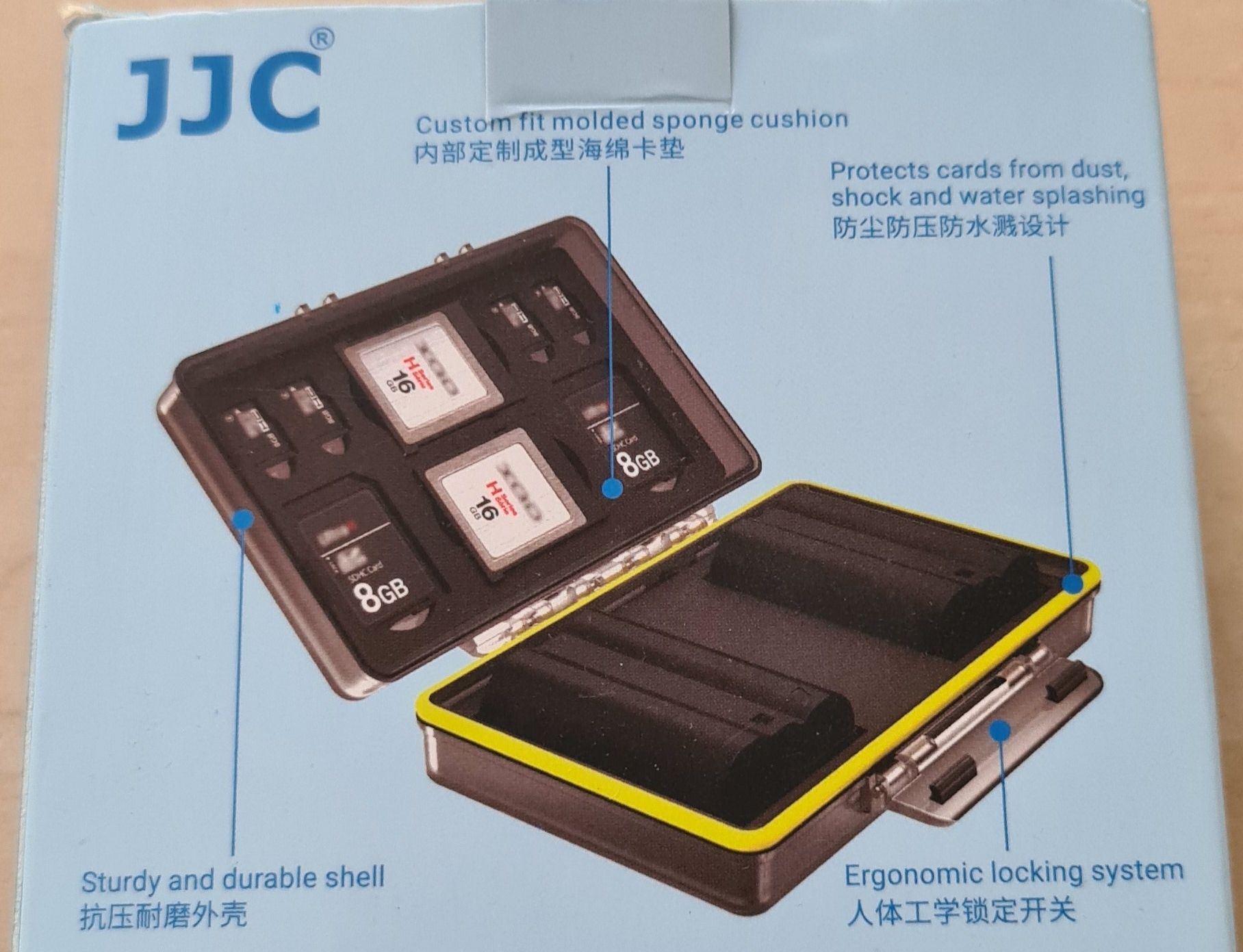JJC BC-3UN1 Etui na karty pamięci baterie
