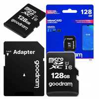 Karta pamięci microSD 128GB UHS-I Goodram z adapterem