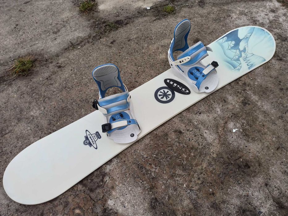 Deska snowboardowa snowboard Osin Teamy 149 cm + wiązania Osin