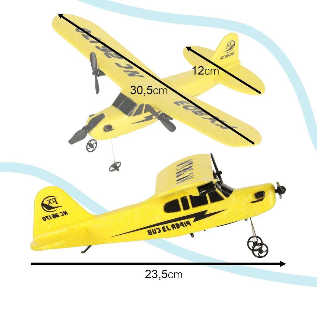 Samolot Zdalnie Sterowany Na Pilota RC FX803 PIPER 150MAH