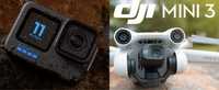 Wynajem drona dji mini 3 pro/Gopro hero 11 Black + Akcesoria