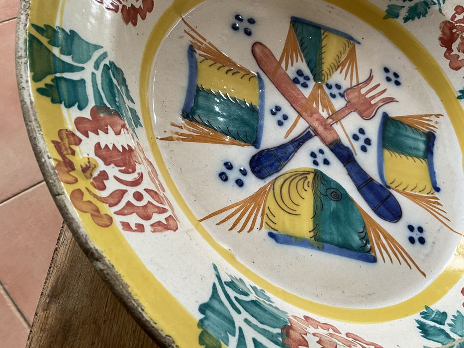 Prato faianca Bandeira