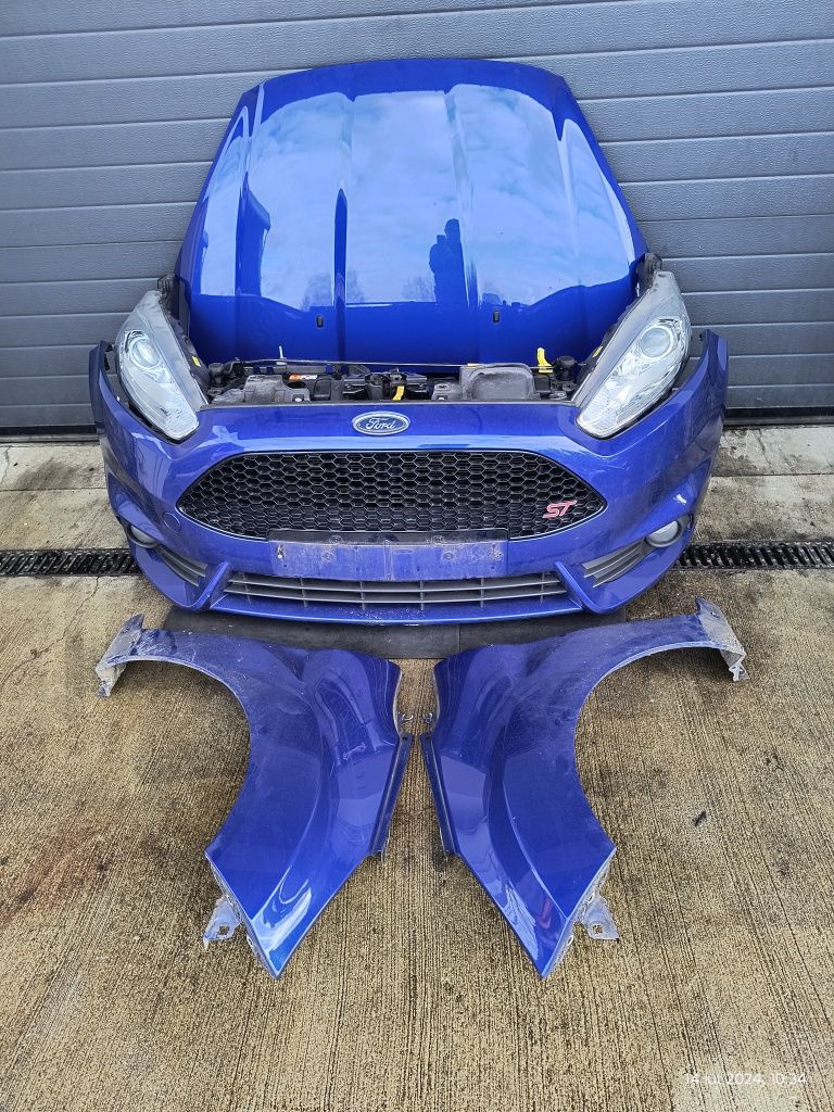 Maska zderzak przód kompletny Fiesta ST mk7 VC  Spirit blue