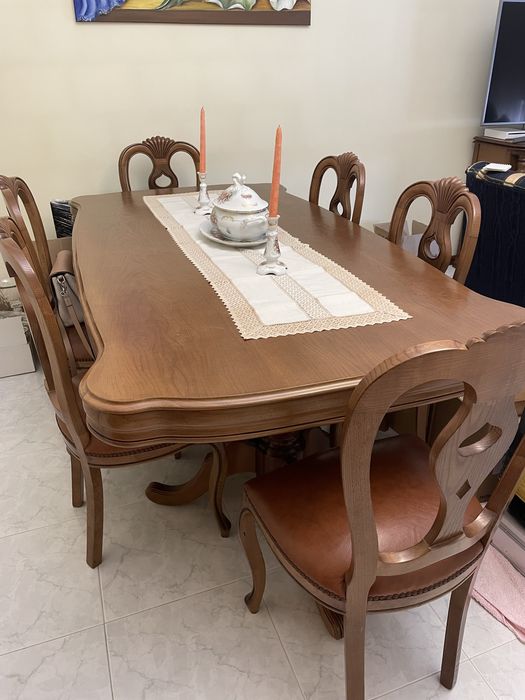 Mesa em carvalho