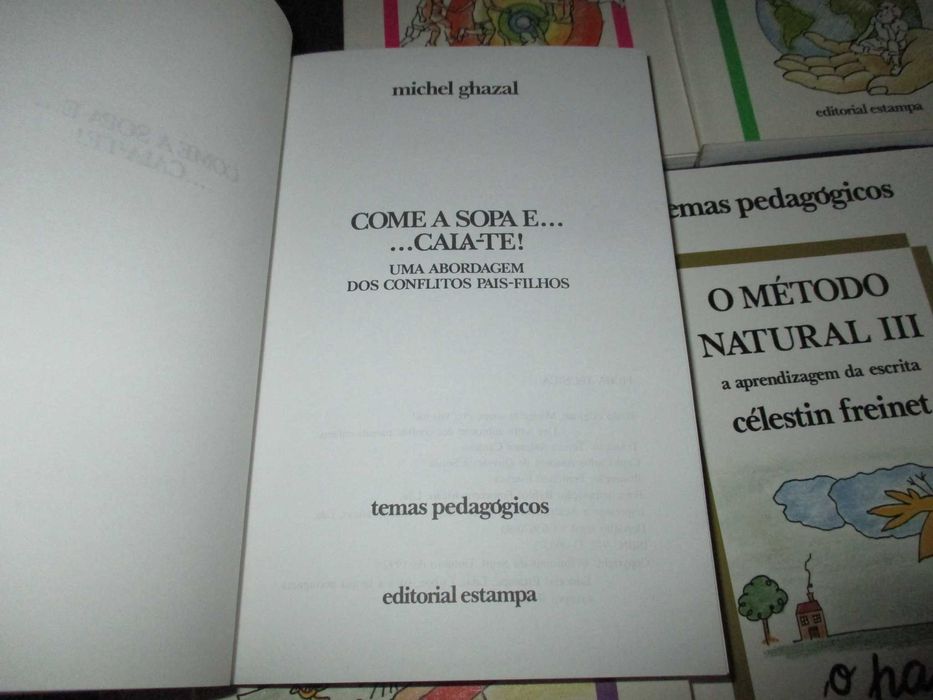 Livros Colecção Temas Pedagógicos Estampa