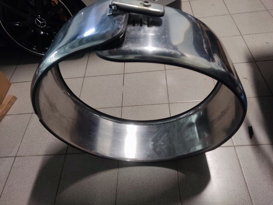 Кришка запасного колеса Mercedes G-Class W463. Кожух + хром-обід.