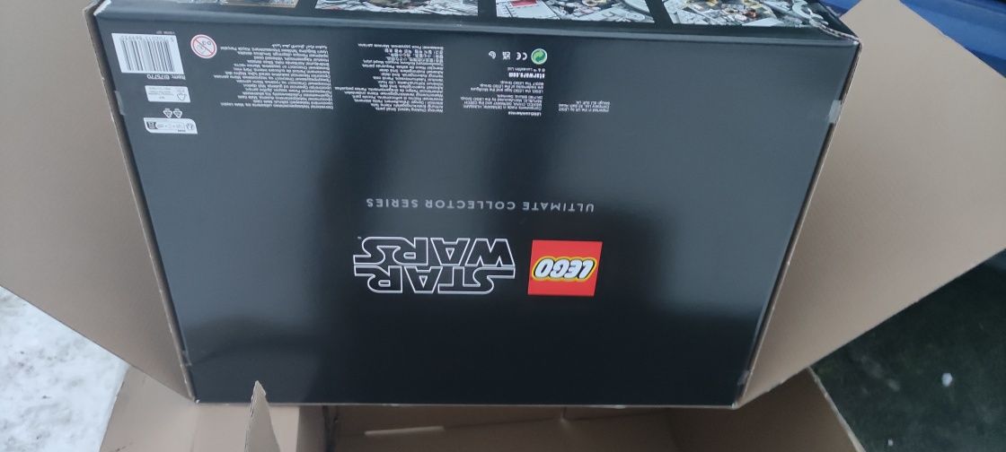 Pudełko po LEGO Star Wars 75192 Sokół Millennium lego gwiezdne wojny