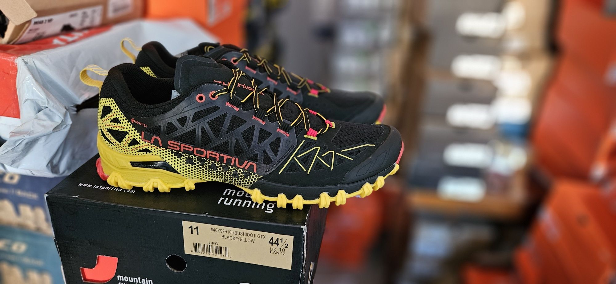 Кроссовки La Sportiva  Bushido II GTX. Раз мер 41-45