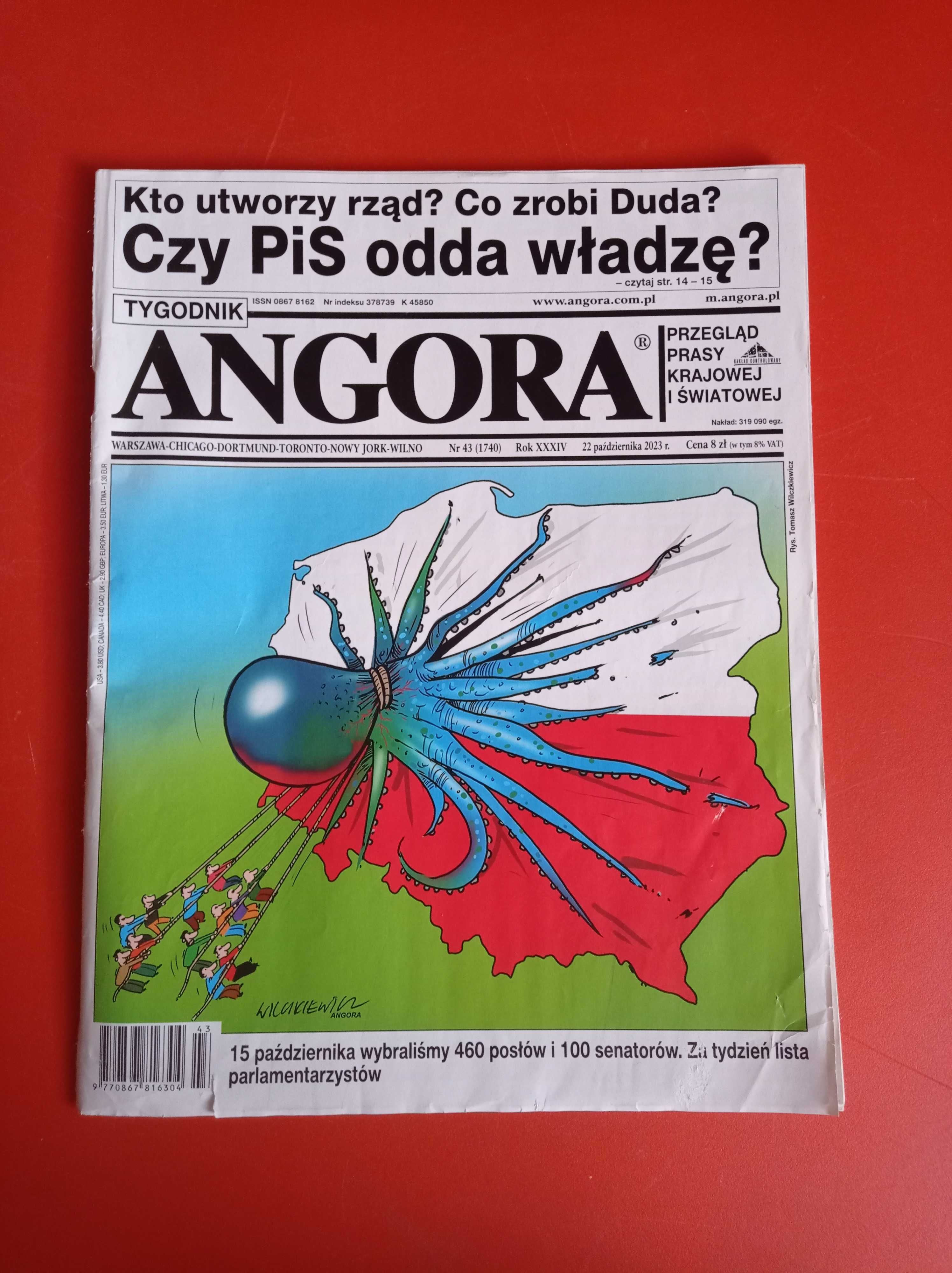 Angora nr 43 (1740) 2023, 22 października 2023