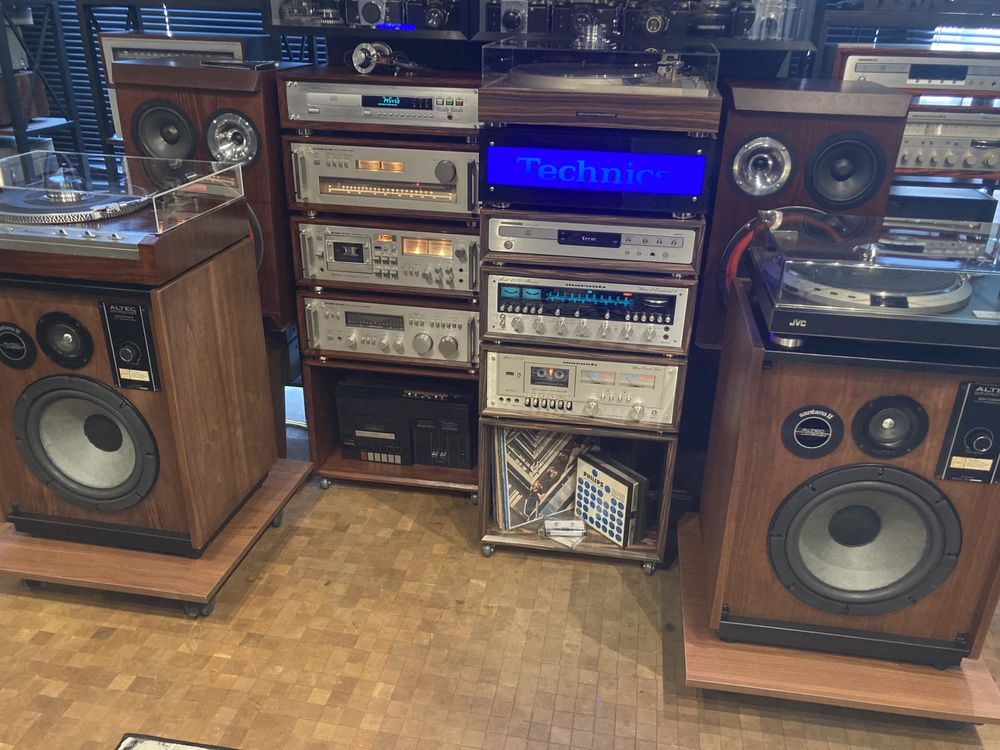 Retrospekcja zestaw Marantz JBL Canton Hitachi Japan