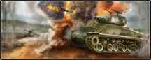 NOWA podkładka pod mysz XL Arms Tanks czołgi wojsko militaria pancerna
