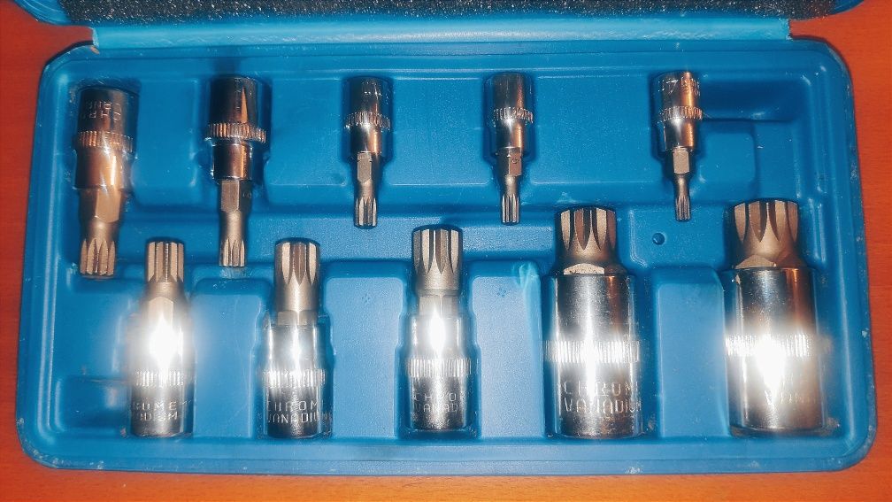 10pcs Conjunto de soquete de bits torx