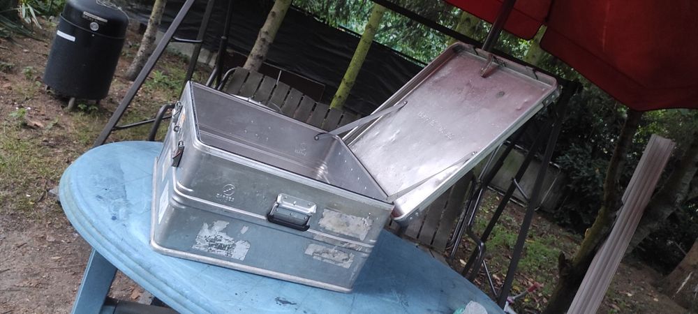 Skrzynia wyprawowa  , aluminiowa Zarges