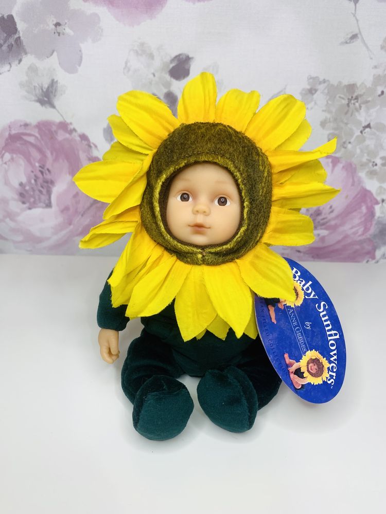 Anne Geddes lalka kwiatek słonecznik Baby Sunflowers