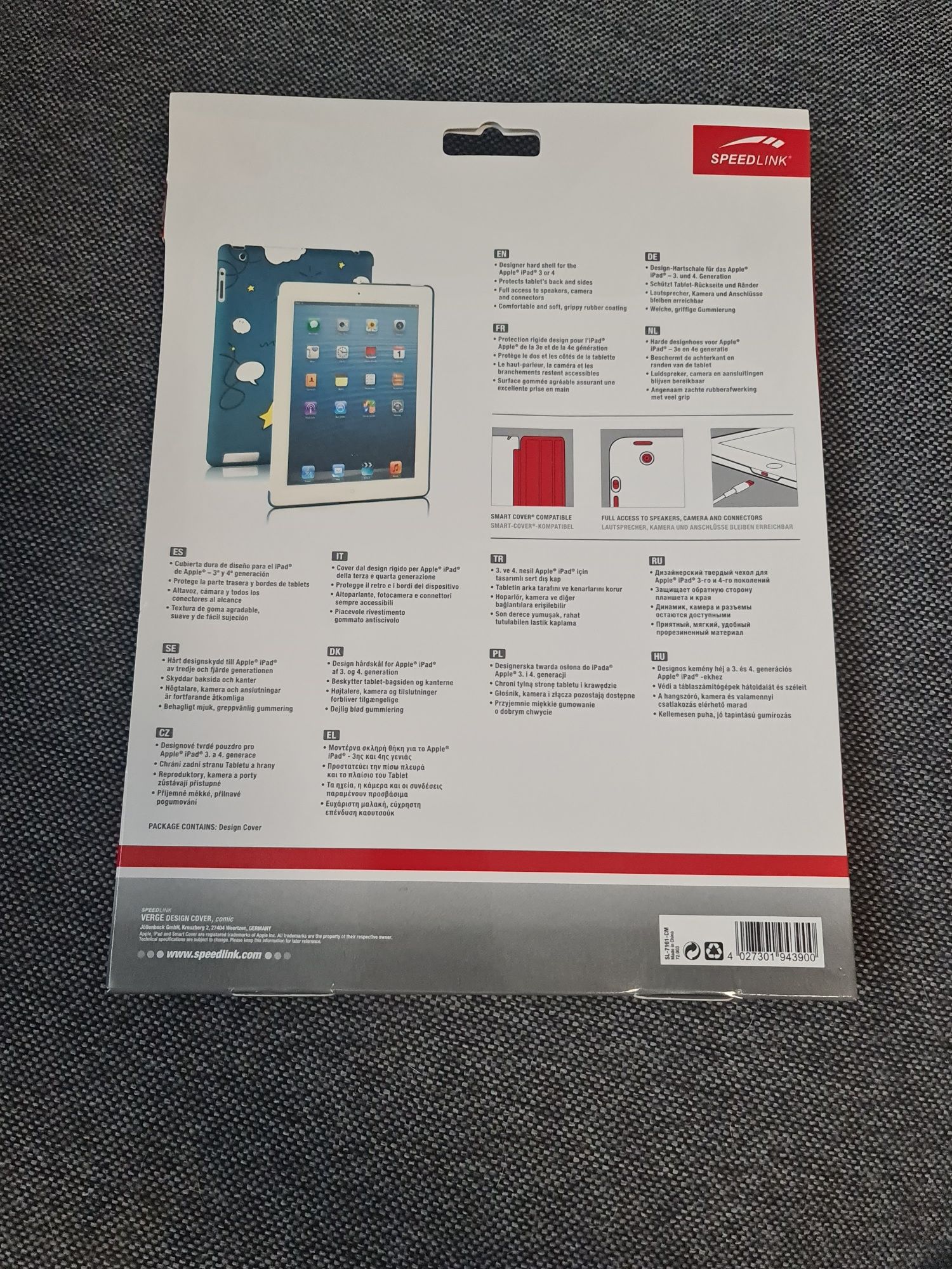 Twarde etui na iPad 3 i 4 generacji.