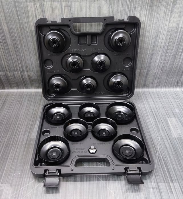 Набор съемников чашек для снятия масляных фильтров зйомник фільтрів