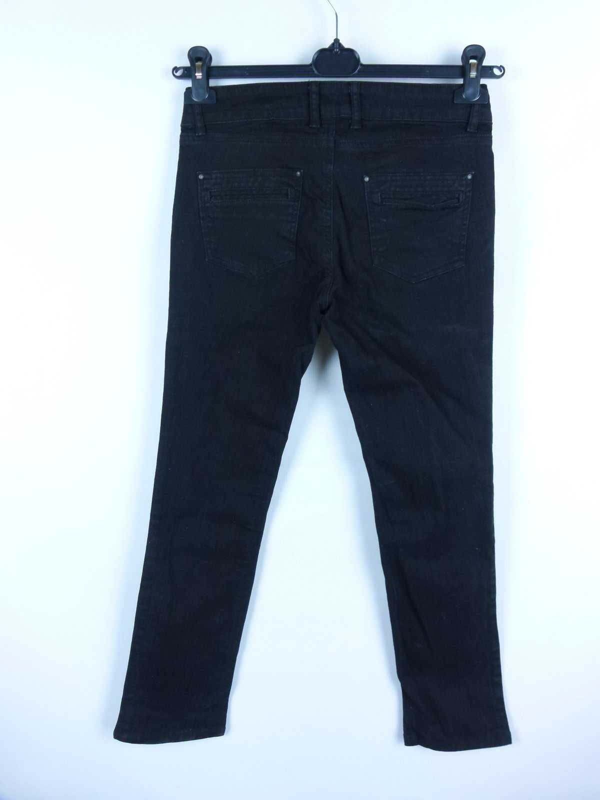 Zara skinny jeans czarny dżins / 36