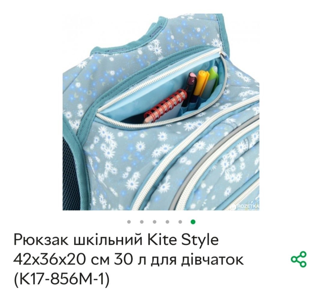 Рюкзак шкільний Kite