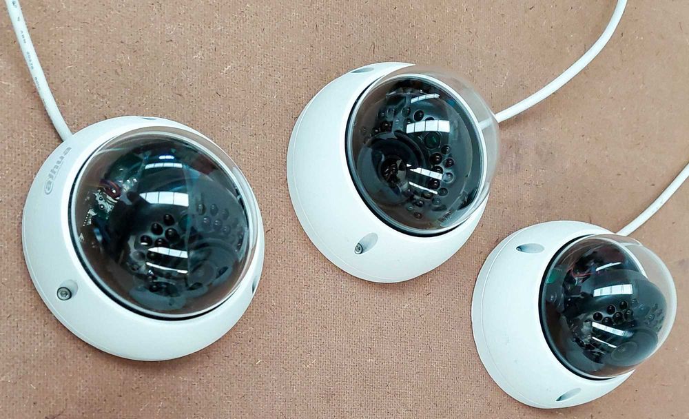 Conjunto de 3x Dahua CCTV Câmara IP HDBW1431EP Câmara Vigilância