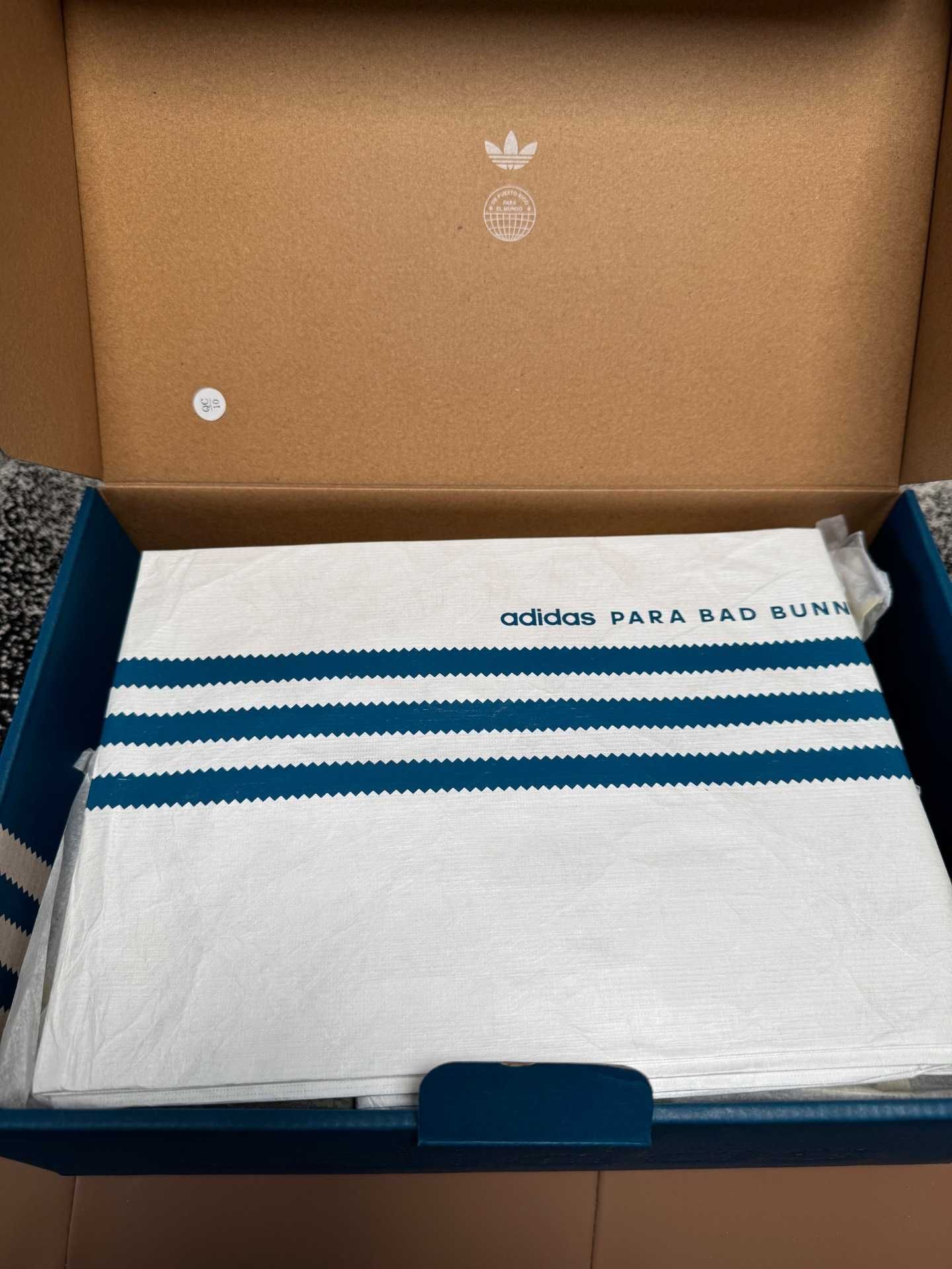adidas Gazelle Indoor Bad Bunny Biały czarny Eu_38.5