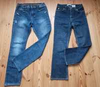 Zestaw (lub szt) 2x Spodnie jeans dla chłopca rozm 152