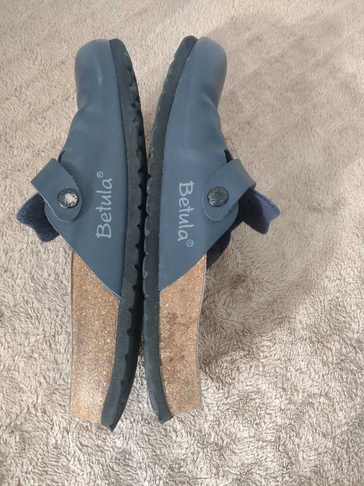 Ортопедические шлепанцы betula birkenstock 41 раз. стелька 26,5 см.