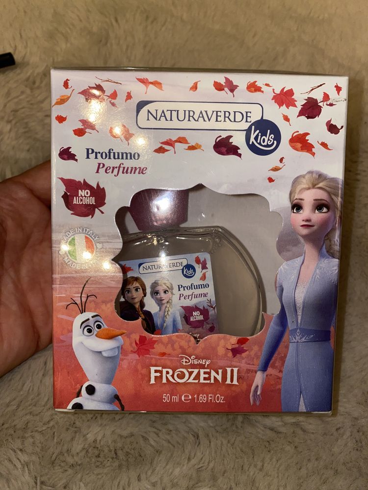 Perfumy Frozen II nowe zafoliowane. Doskonały prezent