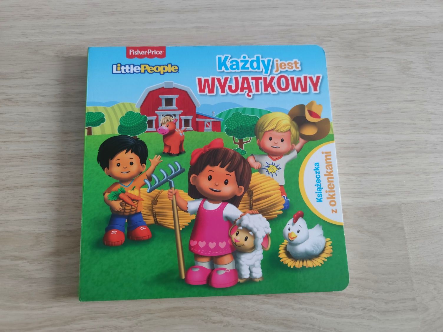 Książeczka z okienkami Little People Fisher Price