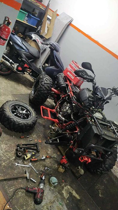 Naprawa serwis motocykle skutery quady atv motorowery utv