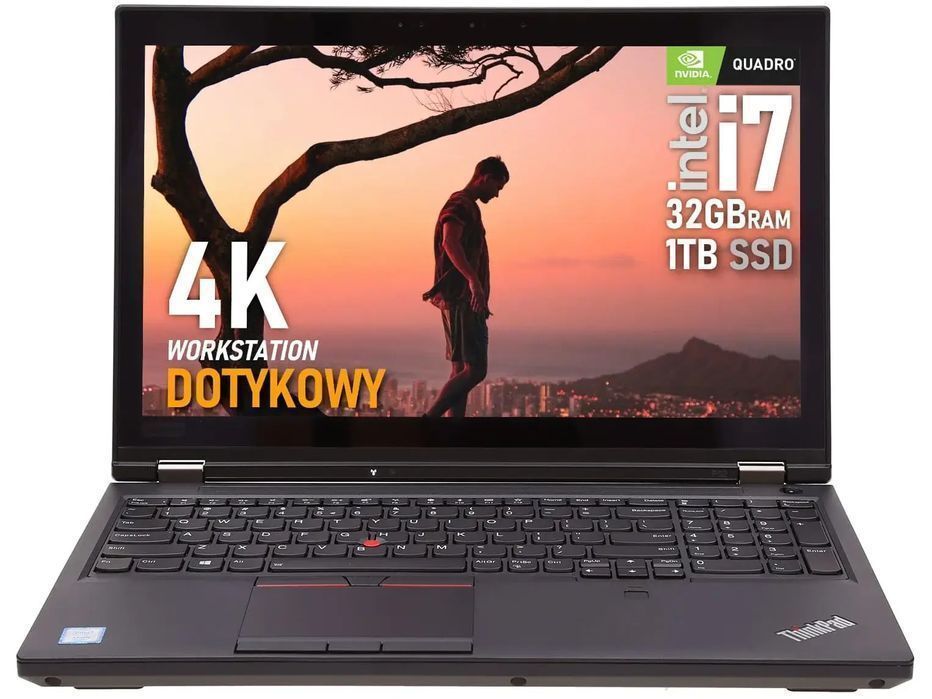 Lenovo Thinkpad P52 i7-8850H 32 GB 1 TB SSD 15,6" Windows 11 Pro