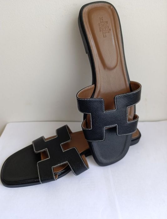 Klapki damskie Hermes