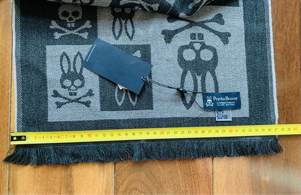 Psycho Bunny by Robert Godley шарф подарок сюрприз унисекс