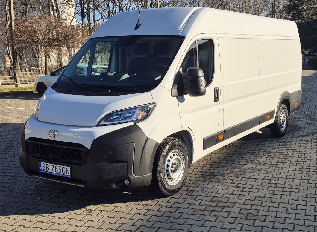 Wynajem Busa Busów Fiat Ducato Toyota Proace Max L4