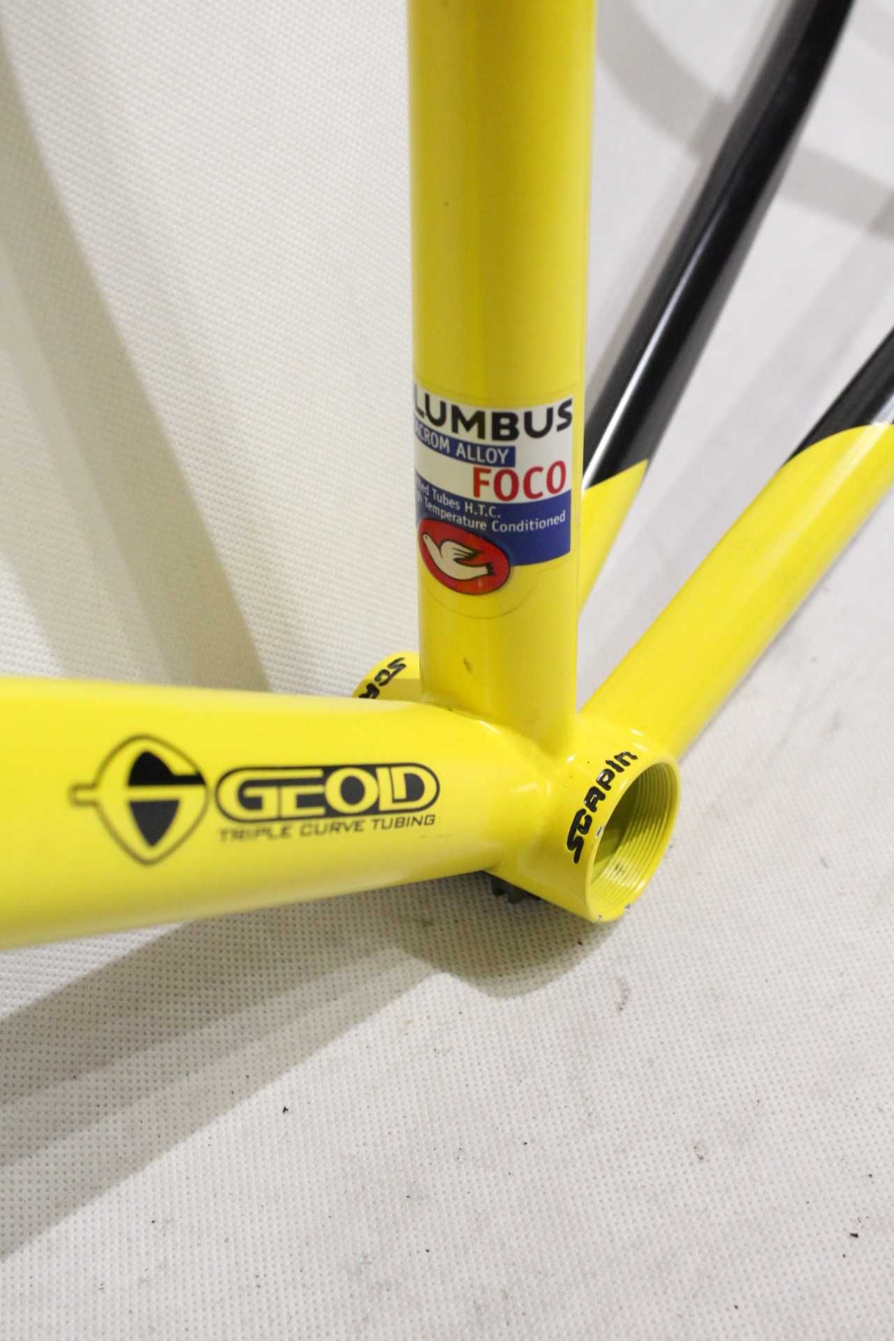 NOS nowy frameset rama SCAPIN pro team COLUMBUS foco rake 44 stal