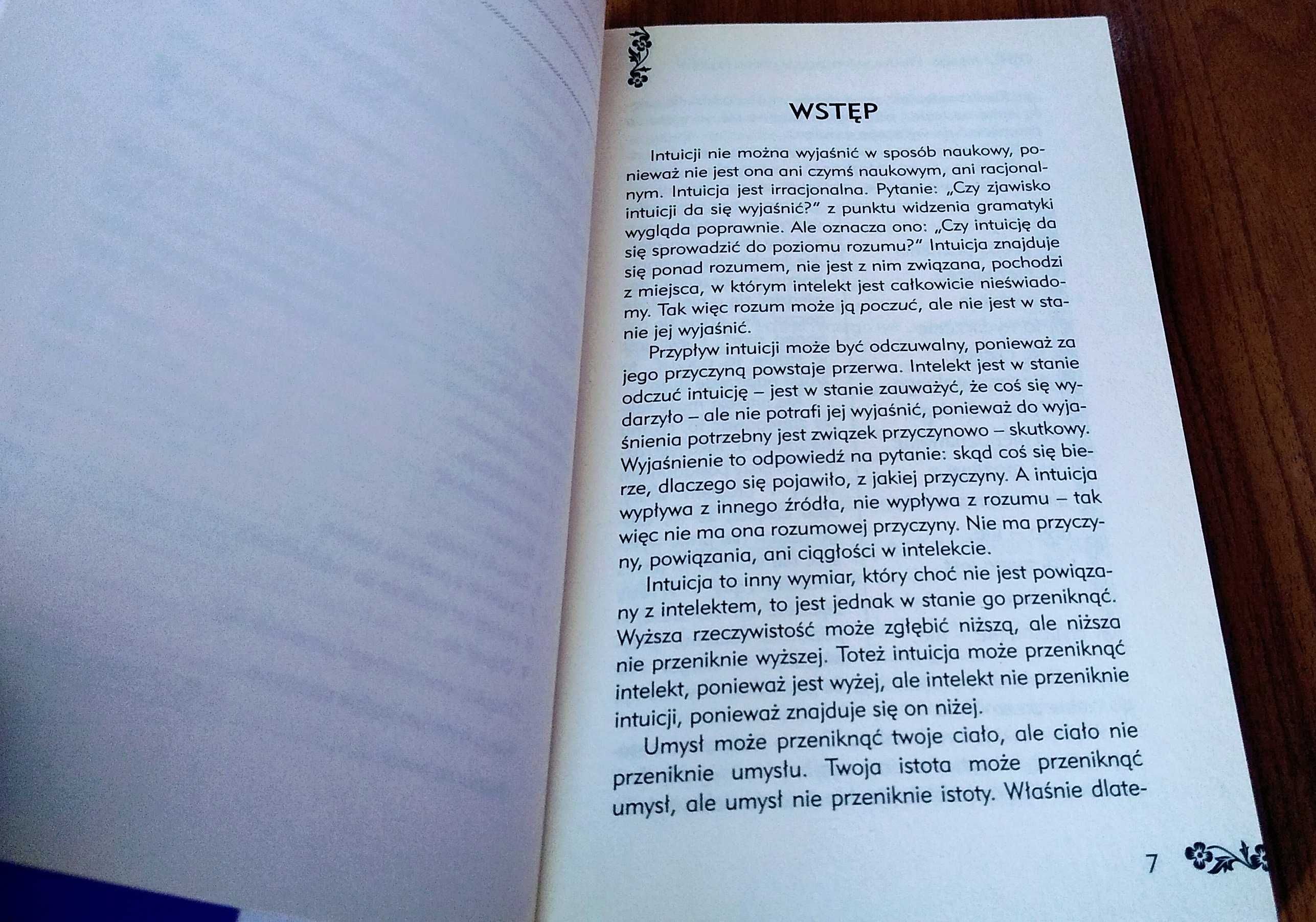 Intuicja : wiedza wykraczająca ponad logikę / Osho