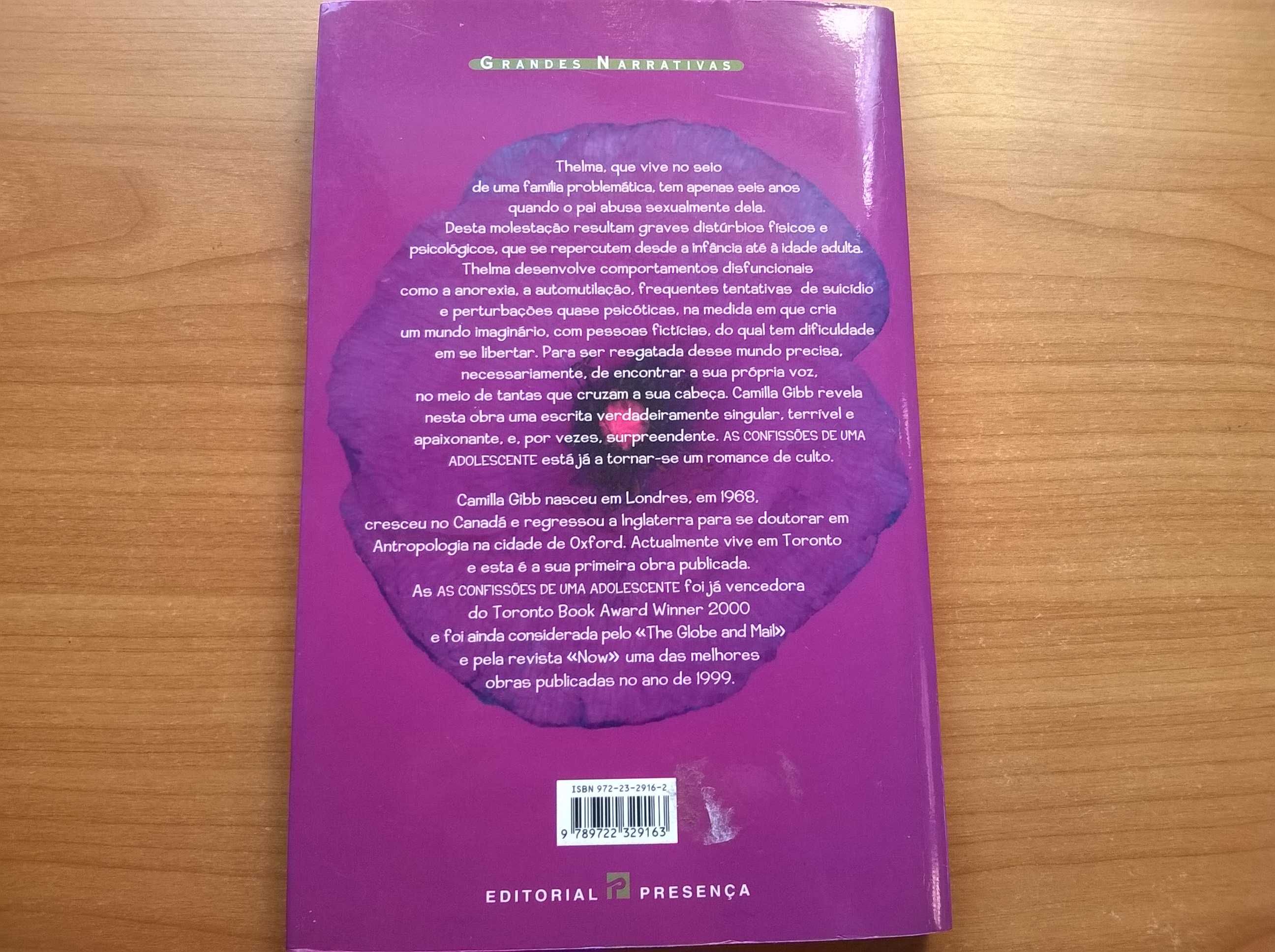As Confissões de uma Adolescente - Camilla Gibb