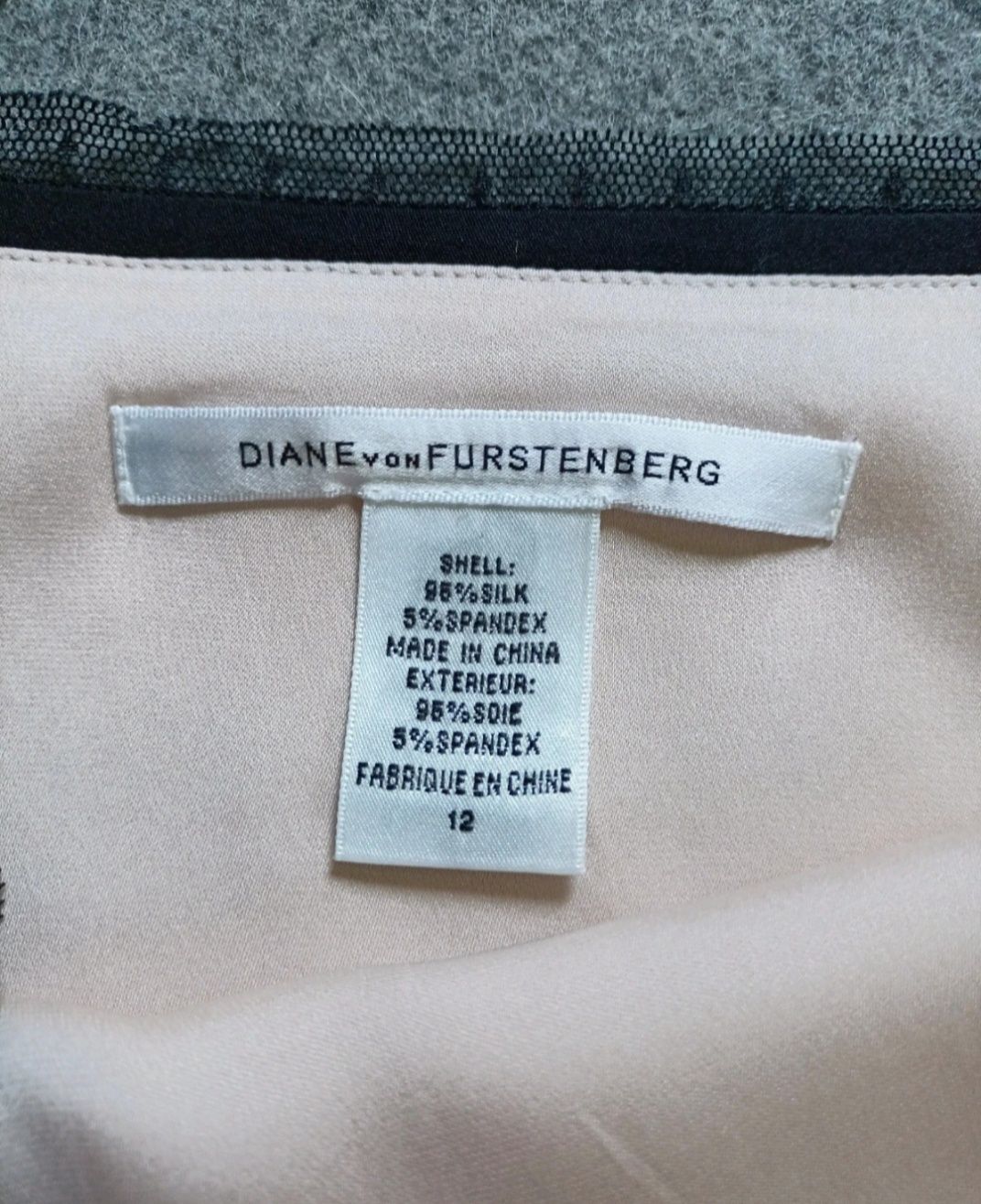 Sukienka jedwab Diane von Furstenberg